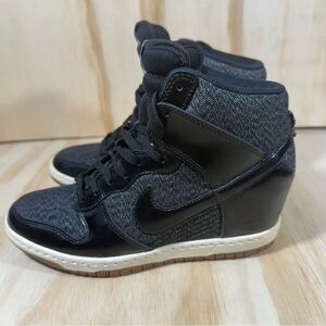 Nike Dunk Ski High Hidden Wedge Shoes Women’s Size 7.5